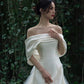 Early Spring 2023 one-shoulder light wedding dress- Yun