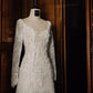 Early Spring 2023 original bride luxury trailing lace wedding dress- Testo