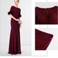 Winter banquet elegant fishtail dress long female high-end dress- Fine