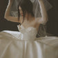 Early Spring 2023 Original New Retro Mori Bridal Wedding Veil Short Headwear-  Bai