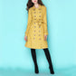 Autumn French style embroidered lace double-breasted trench coat dress- Nora