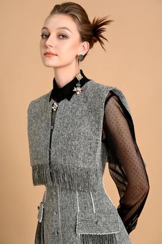 Tweed dress- Ala