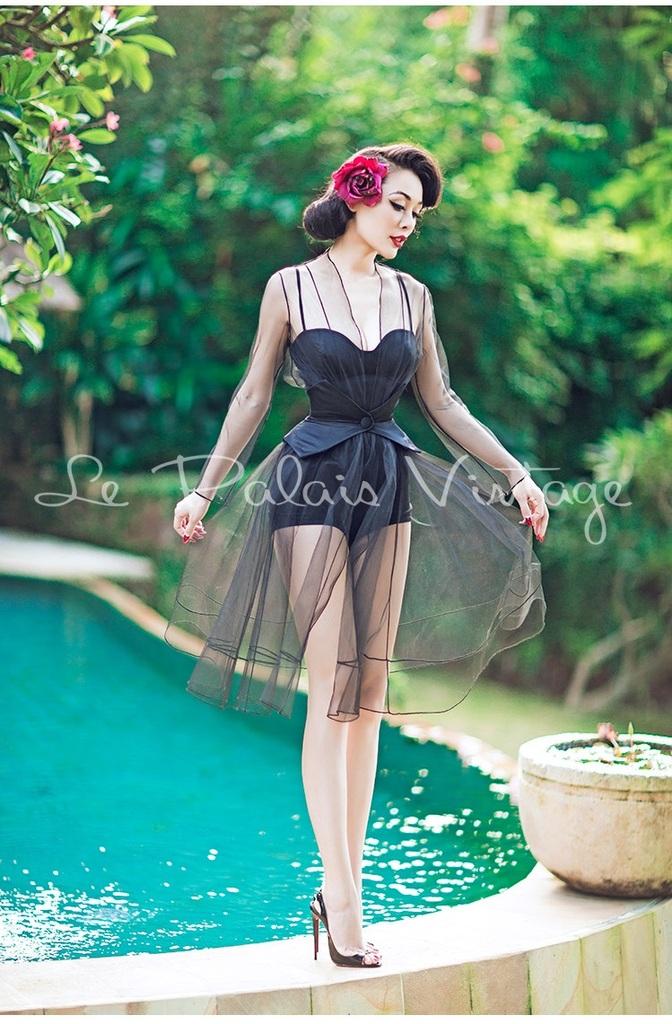 retro night dress retro dress Retro Revival Dress diamondlady